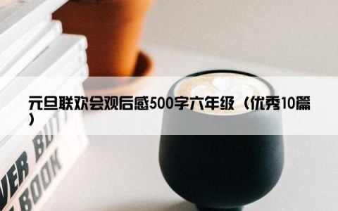 元旦联欢会观后感500字六年级（优秀10篇）