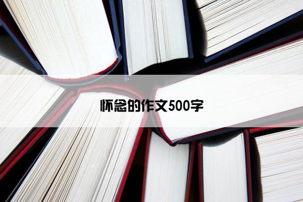 怀念的作文500字