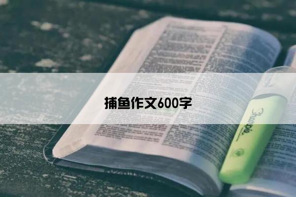 捕鱼作文600字