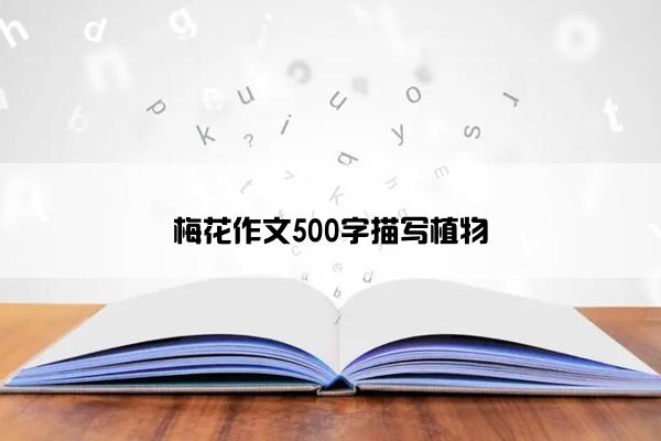 梅花作文500字描写植物