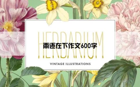 雨还在下作文600字