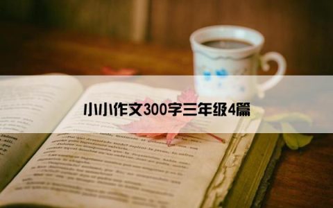小小作文300字三年级4篇