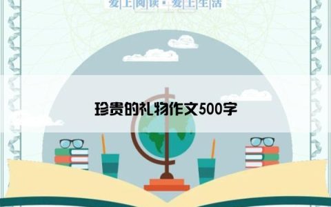 珍贵的礼物作文500字