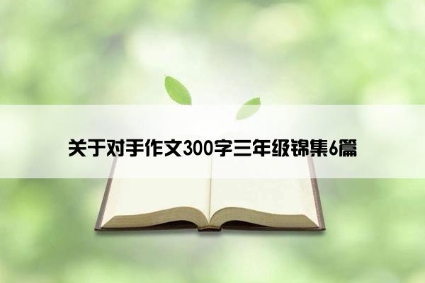 关于对手作文300字三年级锦集6篇