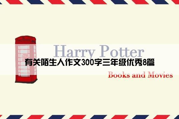 有关陌生人作文300字三年级优秀8篇