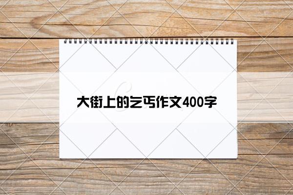 大街上的乞丐作文400字