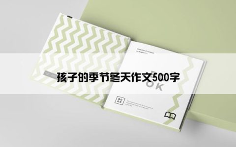 孩子的季节冬天作文500字