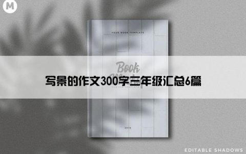 写景的作文300字三年级汇总6篇