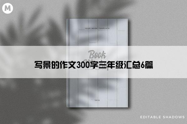 写景的作文300字三年级汇总6篇