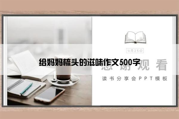 给妈妈梳头的滋味作文500字