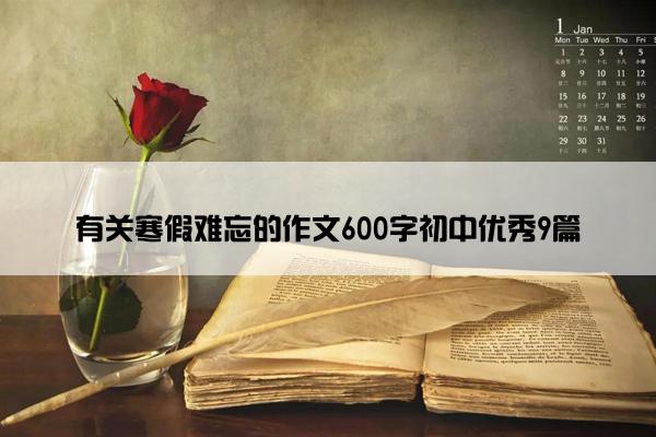 有关寒假难忘的作文600字初中优秀9篇