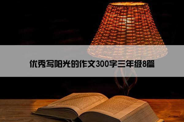 优秀写阳光的作文300字三年级8篇