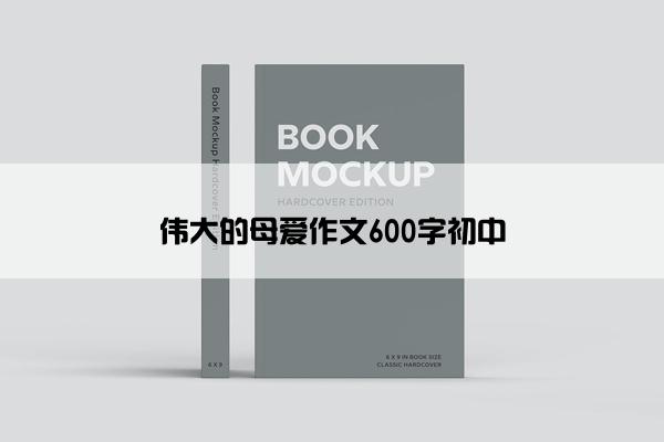 伟大的母爱作文600字初中