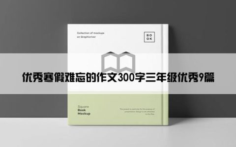 优秀寒假难忘的作文300字三年级优秀9篇