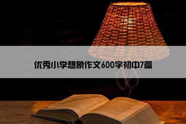 优秀小学想象作文600字初中7篇