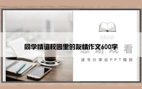 同学情谊校园里的友情作文600字