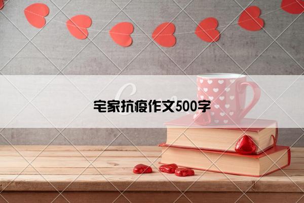 宅家抗疫作文500字