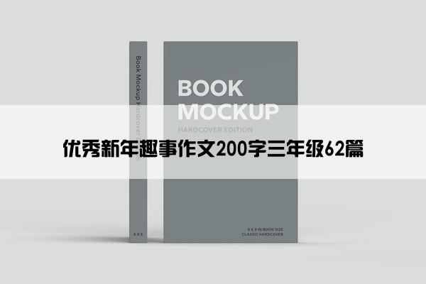 优秀新年趣事作文200字三年级62篇