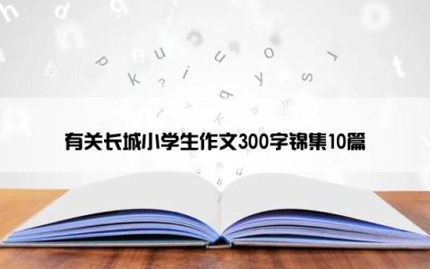 有关长城小学生作文300字锦集10篇