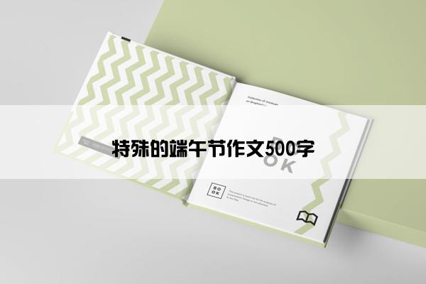 特殊的端午节作文500字