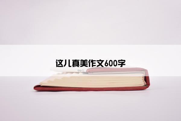 这儿真美作文600字