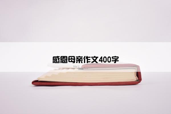 感恩母亲作文400字