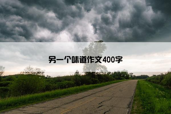 另一个味道作文400字