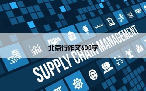 北京行作文600字