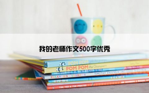 我的老师作文500字优秀