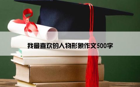 我最喜欢的人物形象作文500字