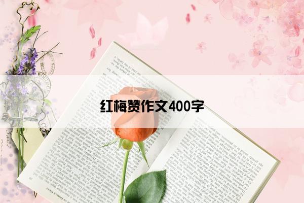 红梅赞作文400字