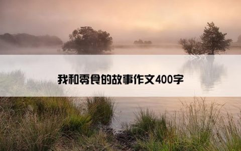 我和零食的故事作文400字