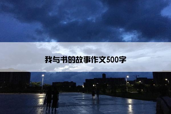 我与书的故事作文500字