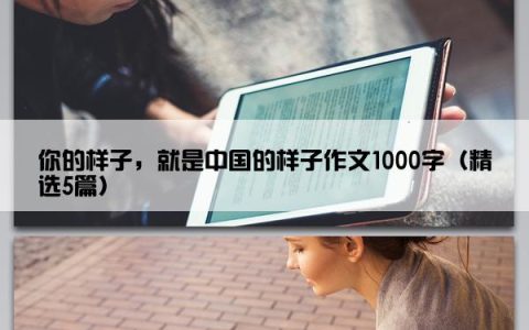 你的样子，就是中国的样子作文1000字（精选5篇）