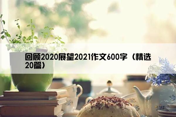 回顾2020展望2021作文600字（精选20篇）