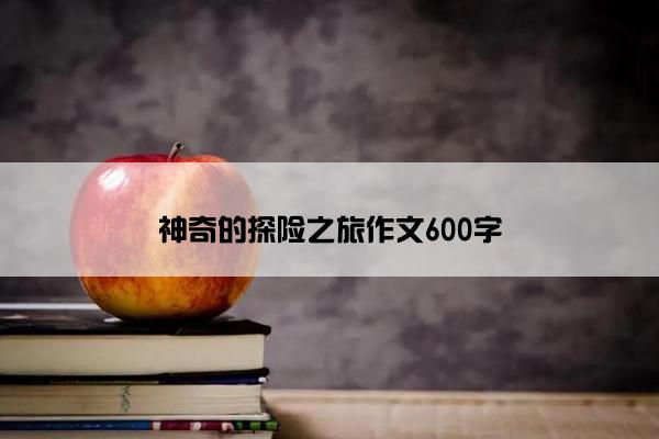 神奇的探险之旅作文600字