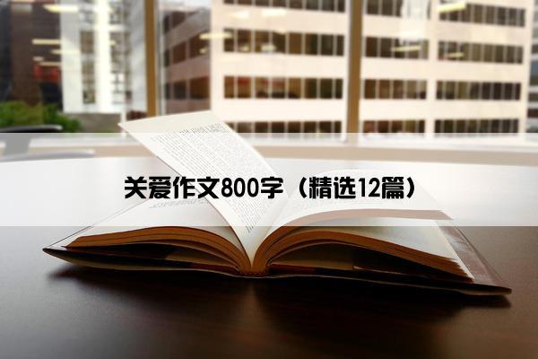 关爱作文800字（精选12篇）