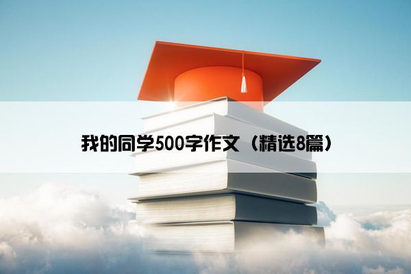 我的同学500字作文（精选8篇）