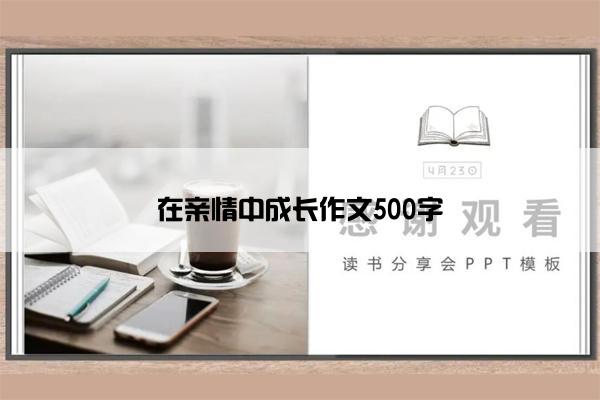 在亲情中成长作文500字