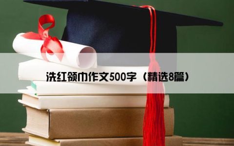 洗红领巾作文500字（精选8篇）