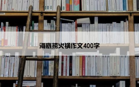 海底捞火锅作文400字