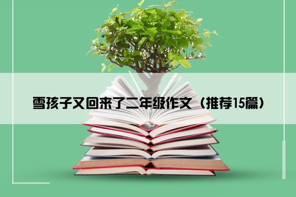 雪孩子又回来了二年级作文（推荐15篇）