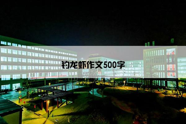 钓龙虾作文500字