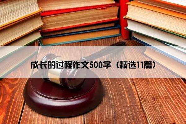 成长的过程作文500字（精选11篇）