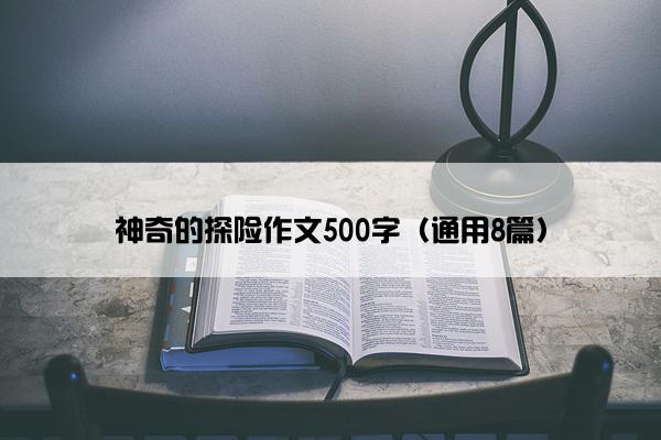 神奇的探险作文500字（通用8篇）