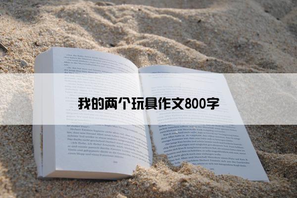 我的两个玩具作文800字