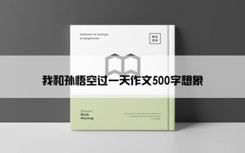 我和孙悟空过一天作文500字想象