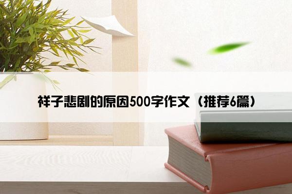 祥子悲剧的原因500字作文（推荐6篇）