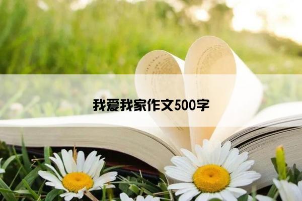 我爱我家作文500字