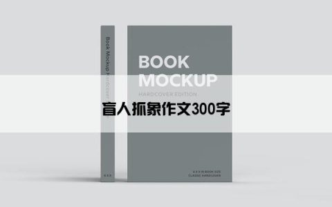 盲人抓象作文300字